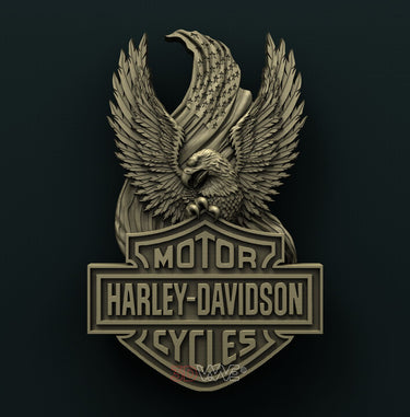 BIKERS SIGN 3D STL 3DWave